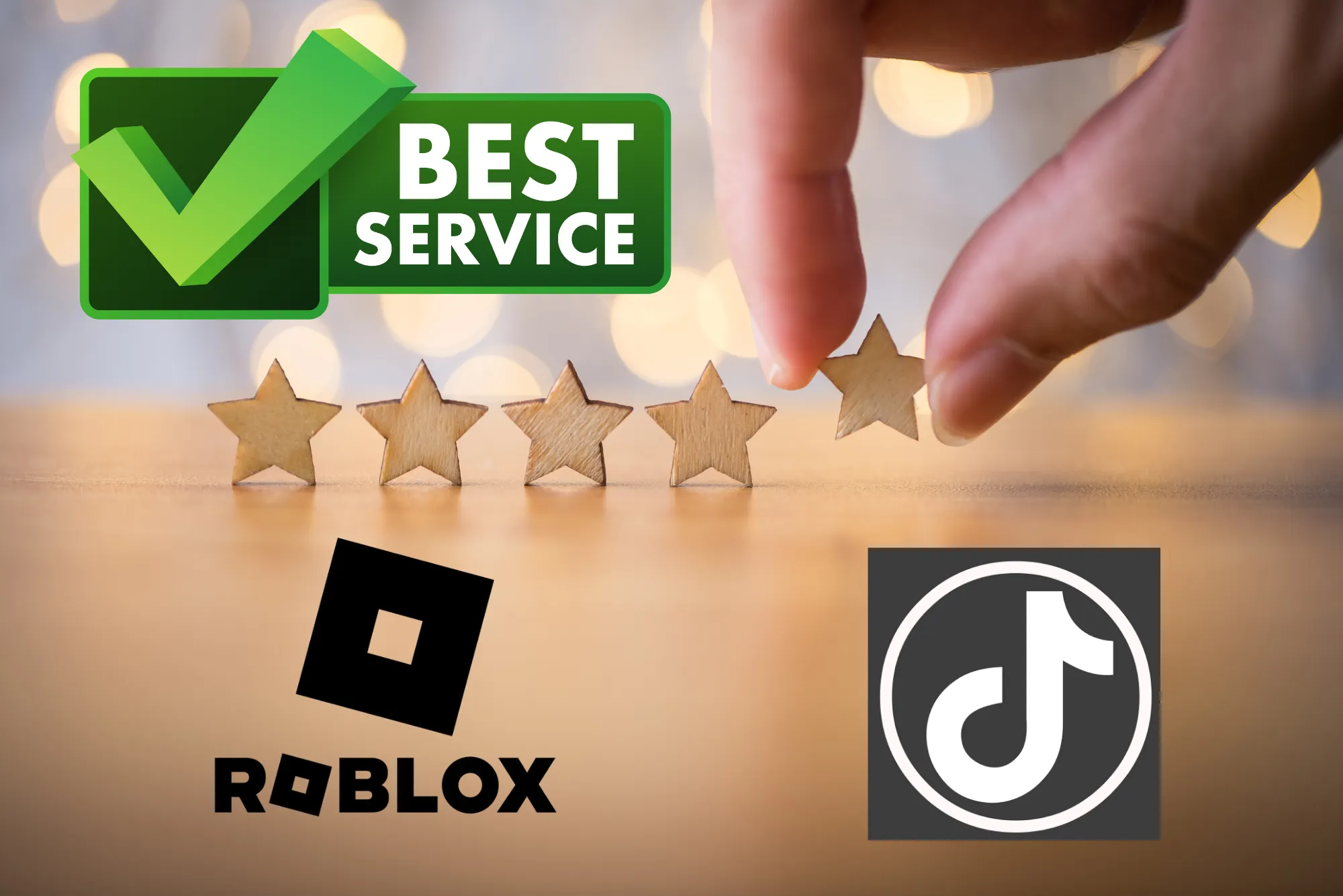 هل تبحث عن متجر روبلوكس وخدمة شحن تيك توك