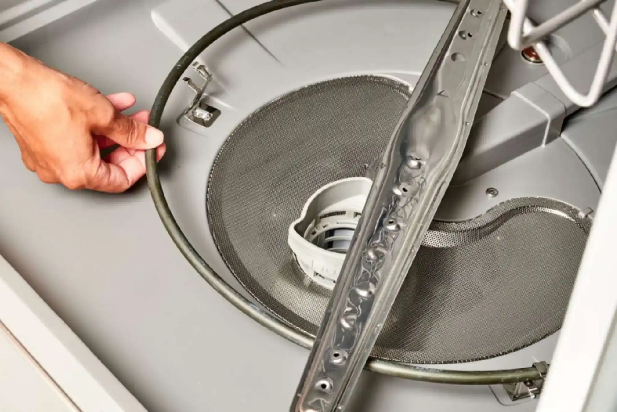 إصلاح مشكلة تسخين غسالة الصحون