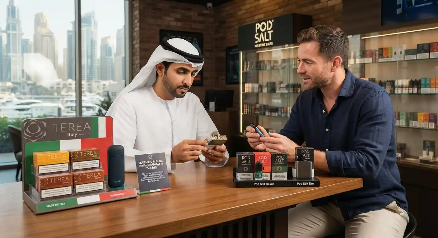 TEREA Italy in Dubai: An Honest Bridge to Pod Salt